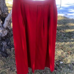 Ladies' Vintage Wool Gabardine Skirt